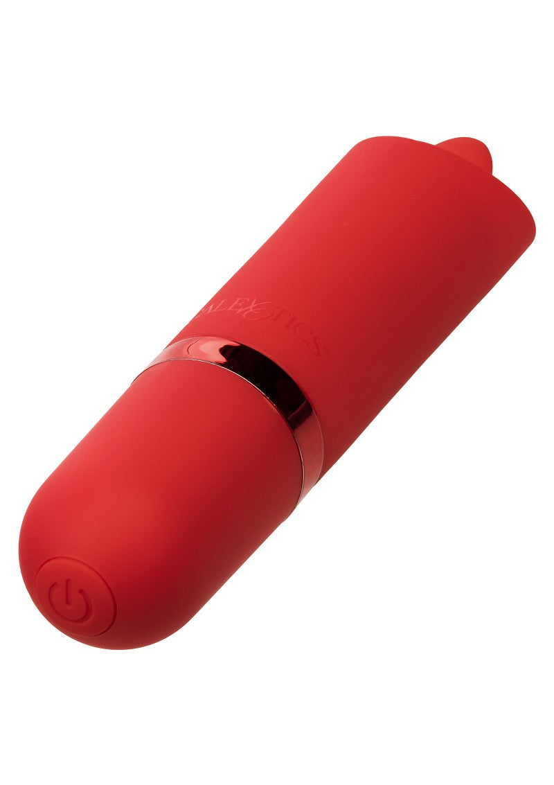 ♀ CalExotics Kyst Flicker mini lipstick vibrator met tong