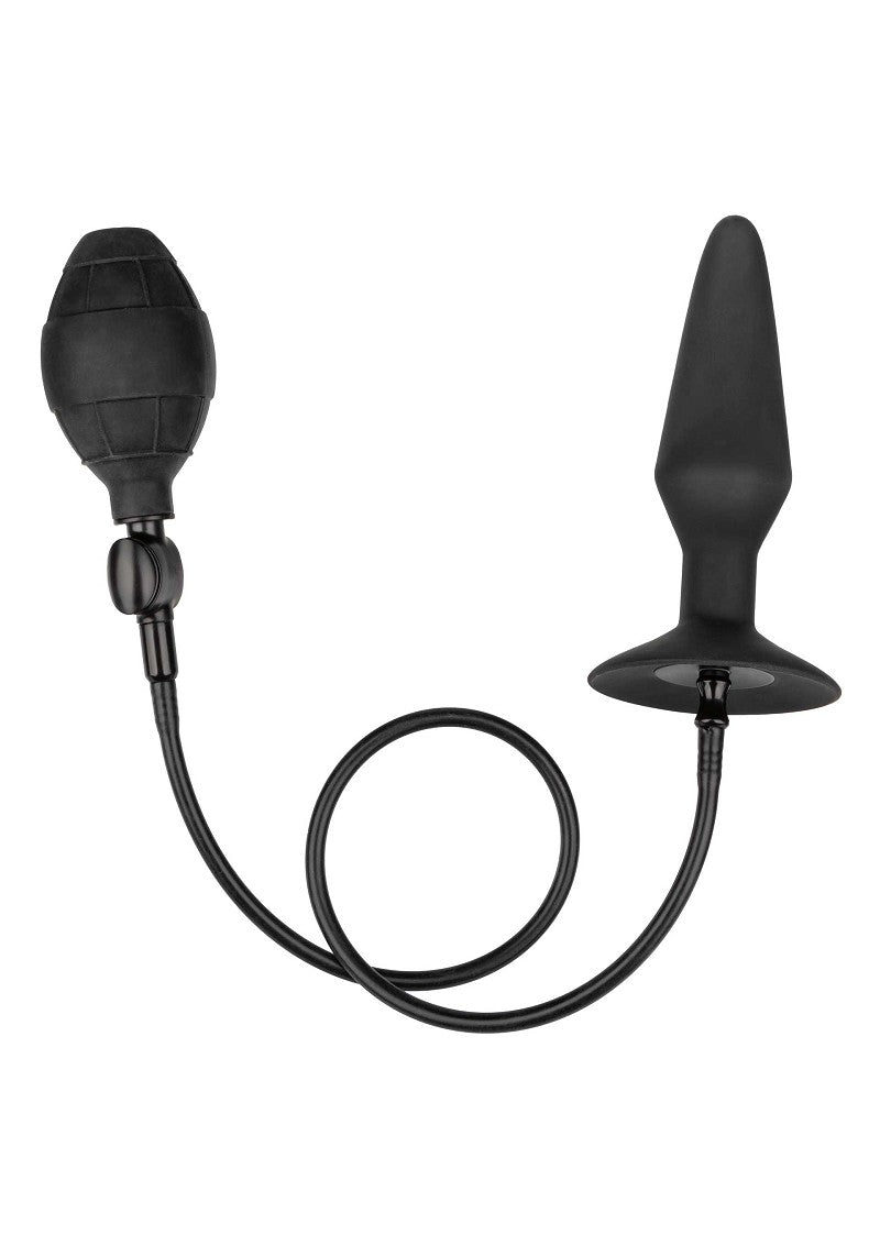 ♂ ♀ CalExotics Large Silicone Inflatable butPlug