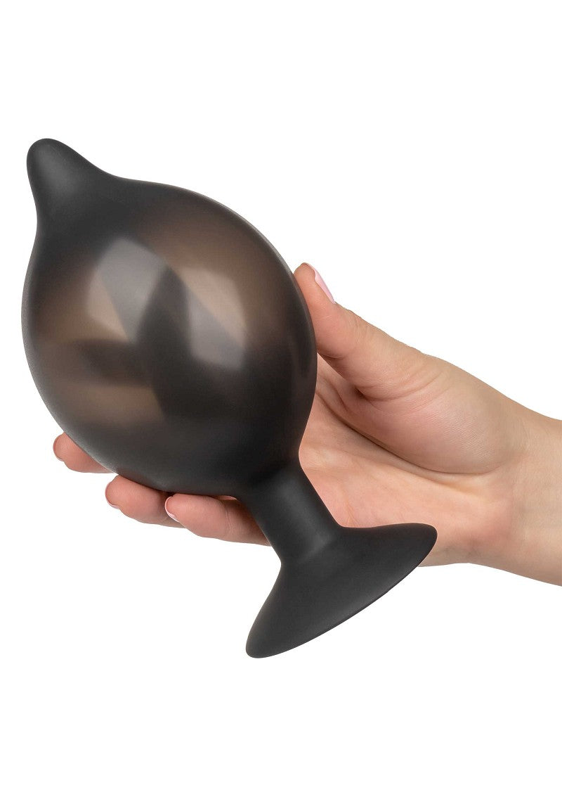 ♂ ♀ CalExotics Large Silicone Inflatable butPlug