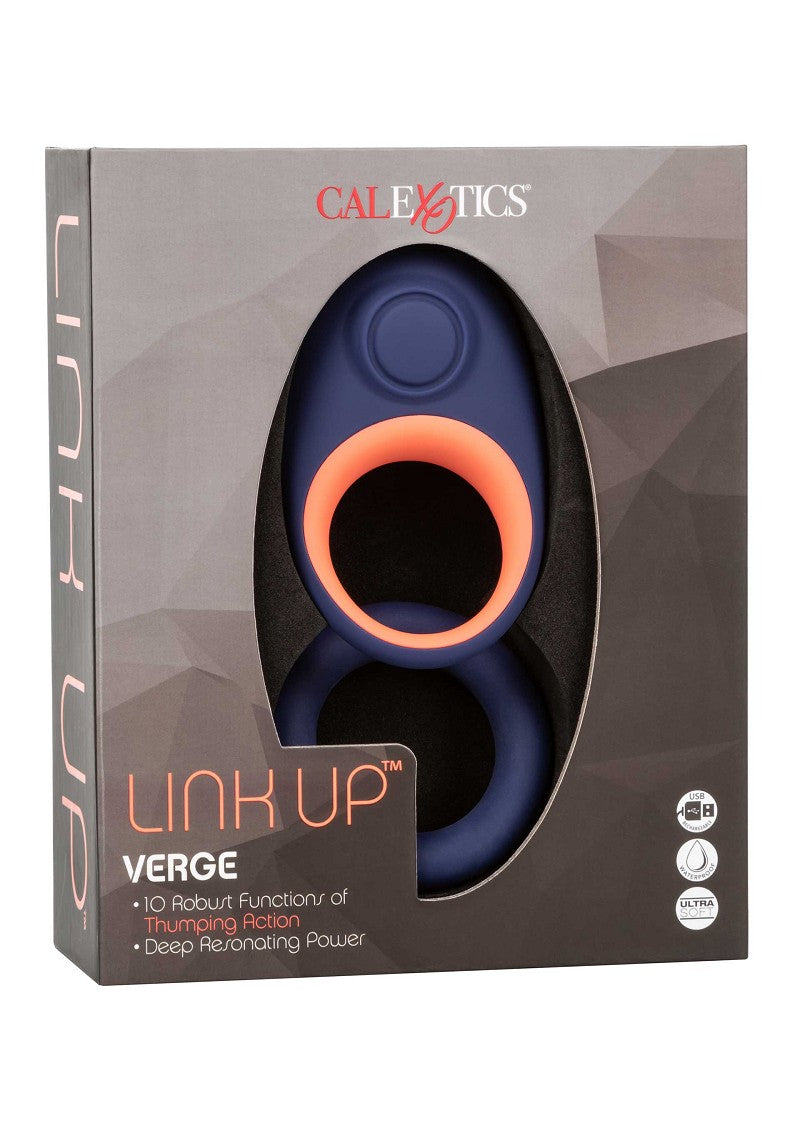 ♂ ♀ CalExotics Link Up Verge vibrator Cockring