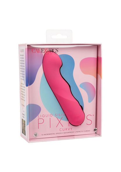 ♀ CalExotics Liquid Silicone Pixies Curvy vibrator