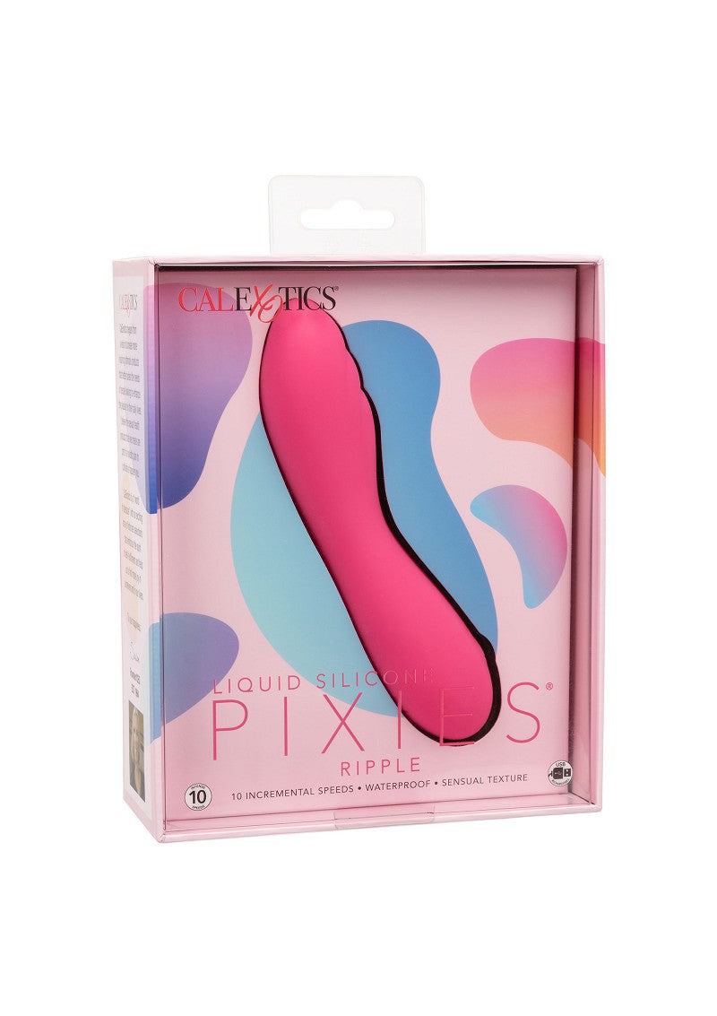 ♀ CalExotics Liquid Silicone Pixies Ripple vibrator @ Happytoys Sexshop: Toys for Feeling Happy & Easy 😊