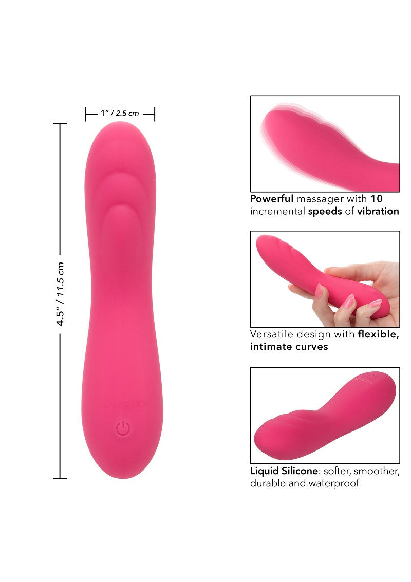 ♀ CalExotics Liquid Silicone Pixies Ripple vibrator