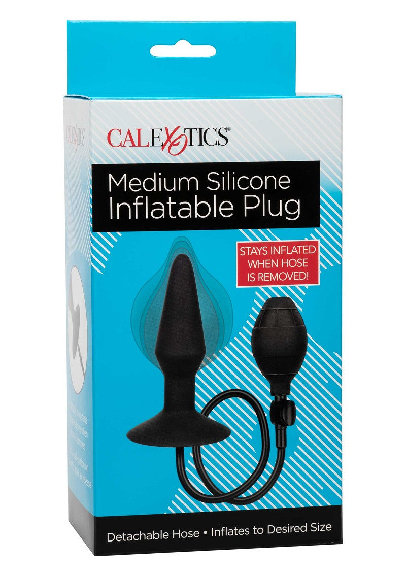 ♂ ♀ CalExotics Medium Silicone Inflatable Plug