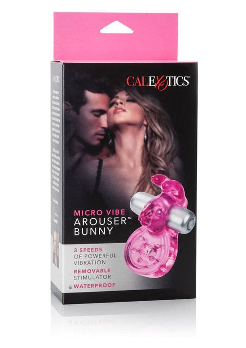 ♂ ♀ CalExotics Micro Vibe Arouser Bunny Cockring