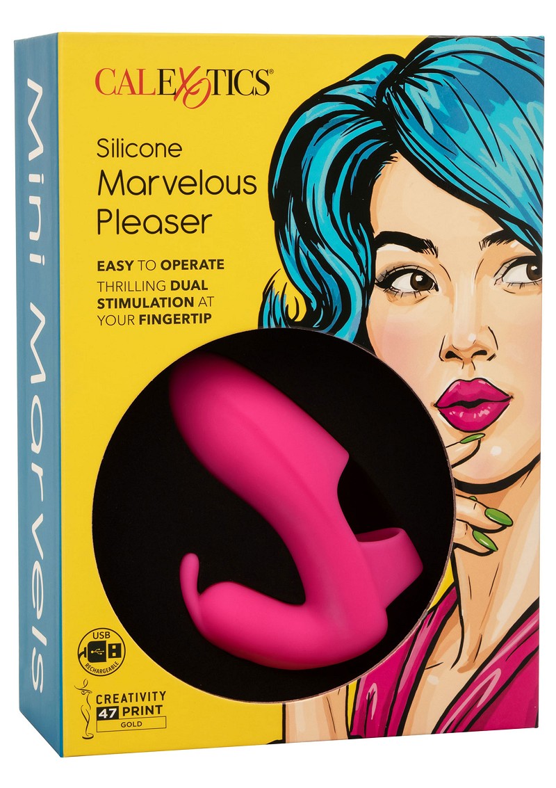 ♀ CalExotics Mini Marvels Silicone Marvelous Pleaser vibrator