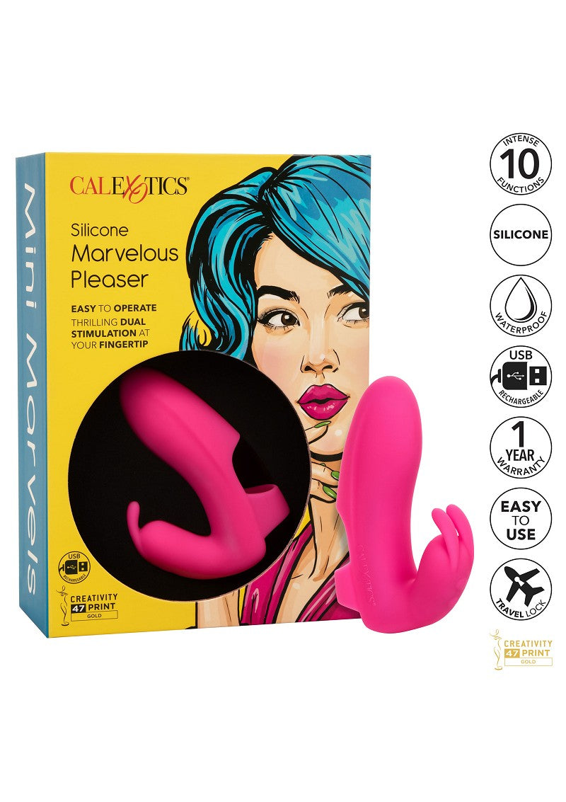 ♀ CalExotics Mini Marvels Silicone Marvelous Pleaser vibrator