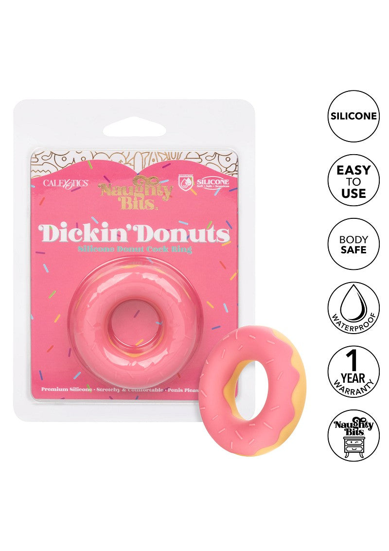 ♂ CalExotics Naughty Bits Dickin’ Donuts Silicone Donut Cock Ring @ Happytoys Sexshop: Toys for Feeling Happy & Easy 😊