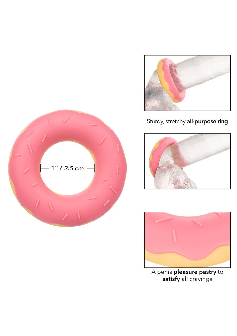 ♂ CalExotics Naughty Bits Dickin’ Donuts Silicone Donut Cock Ring @ Happytoys Sexshop: Toys for Feeling Happy & Easy 😊