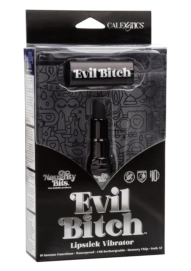 CalExotics Naughty Bits Evil Bitch Lippenstift-Vibrator