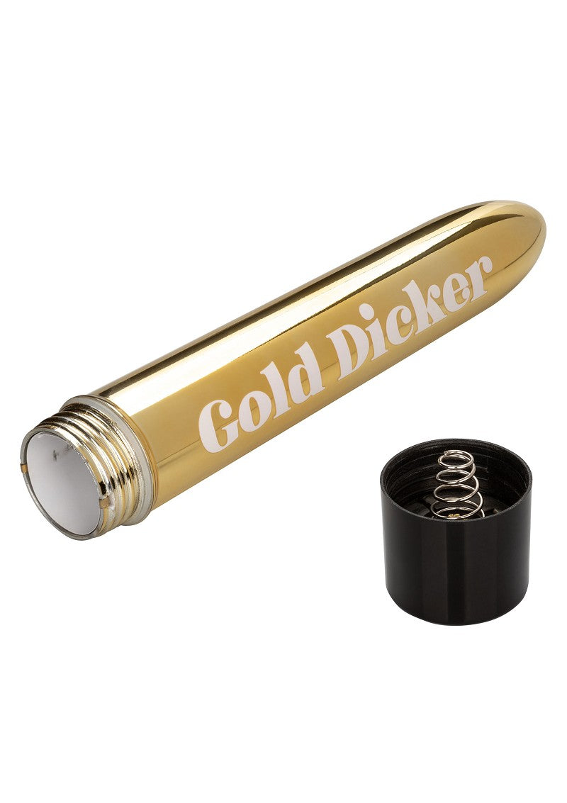 ♀ CalExotics Naughty Bits Gold Dicker Persoonlijke vibrator @ Happytoys Sexshop: Toys for Feeling Happy & Easy 😊