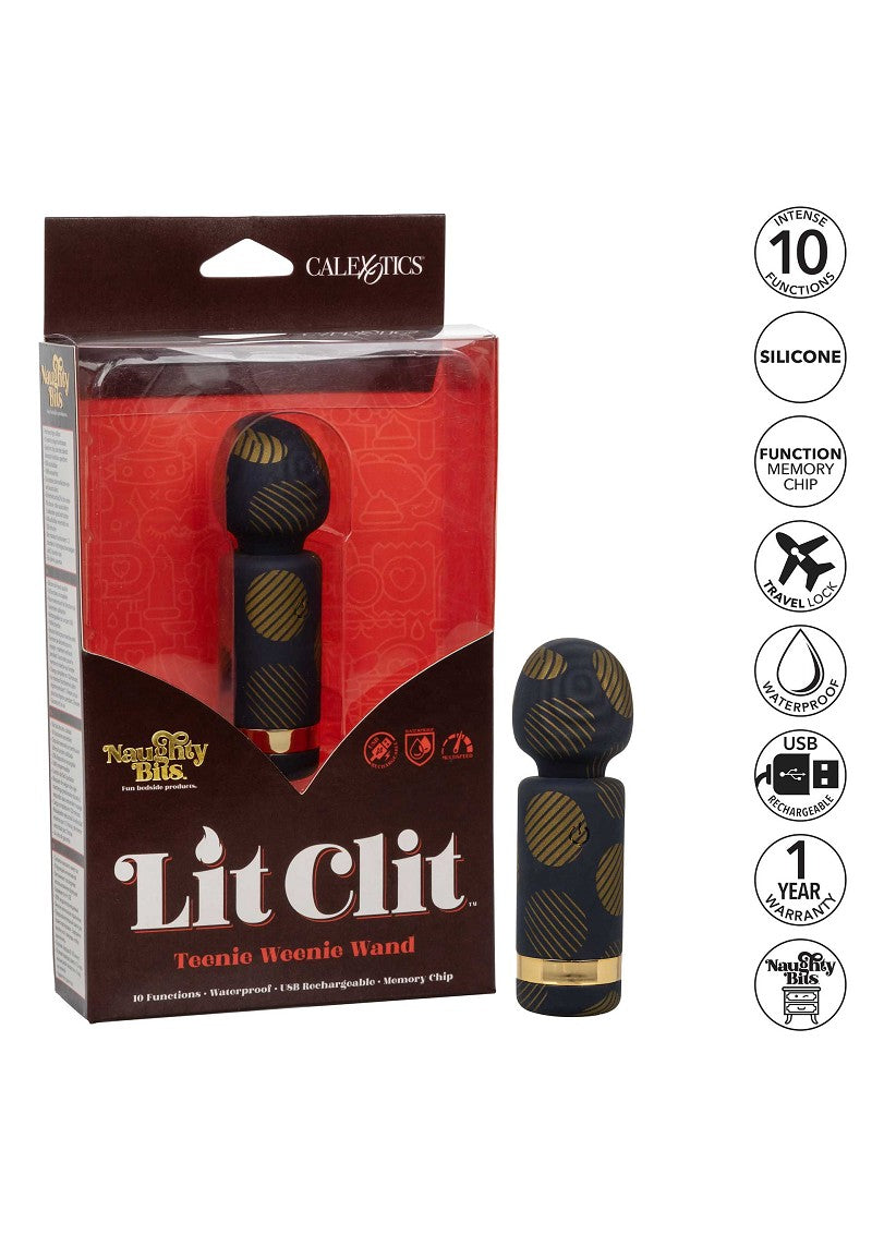 ♀ CalExotics Naughty Bits Lit Clit Teenie Weenie Wand