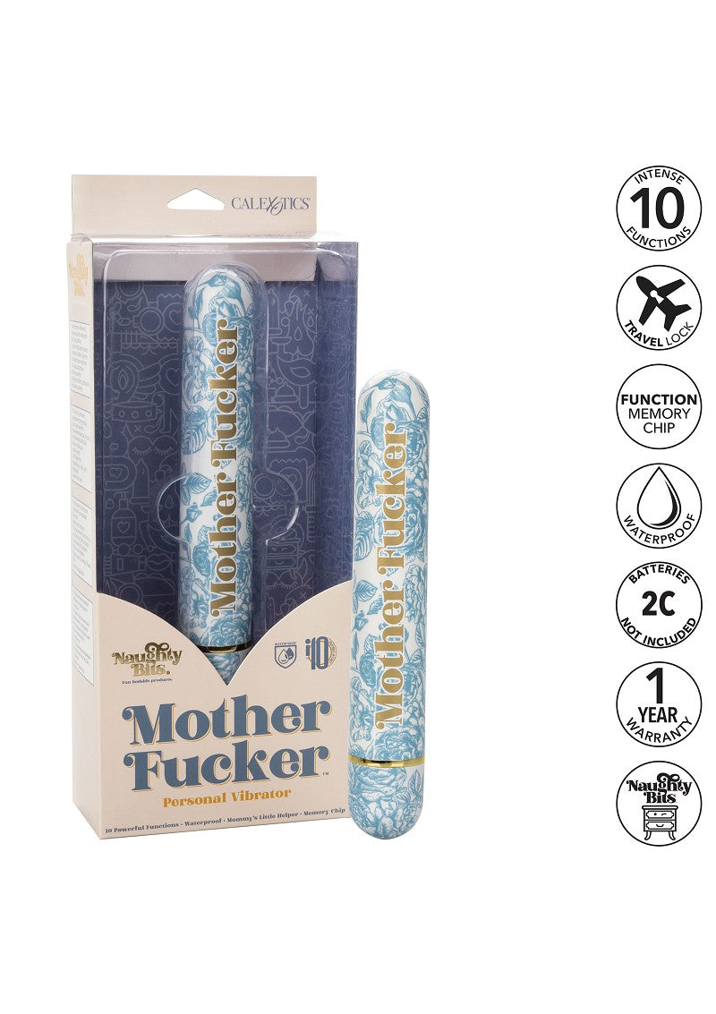 CalExotics Naughty Bits Mother Fucker Personal Vibrator @ Happytoys Sexshop: Toys for Feeling Happy & Easy 😊