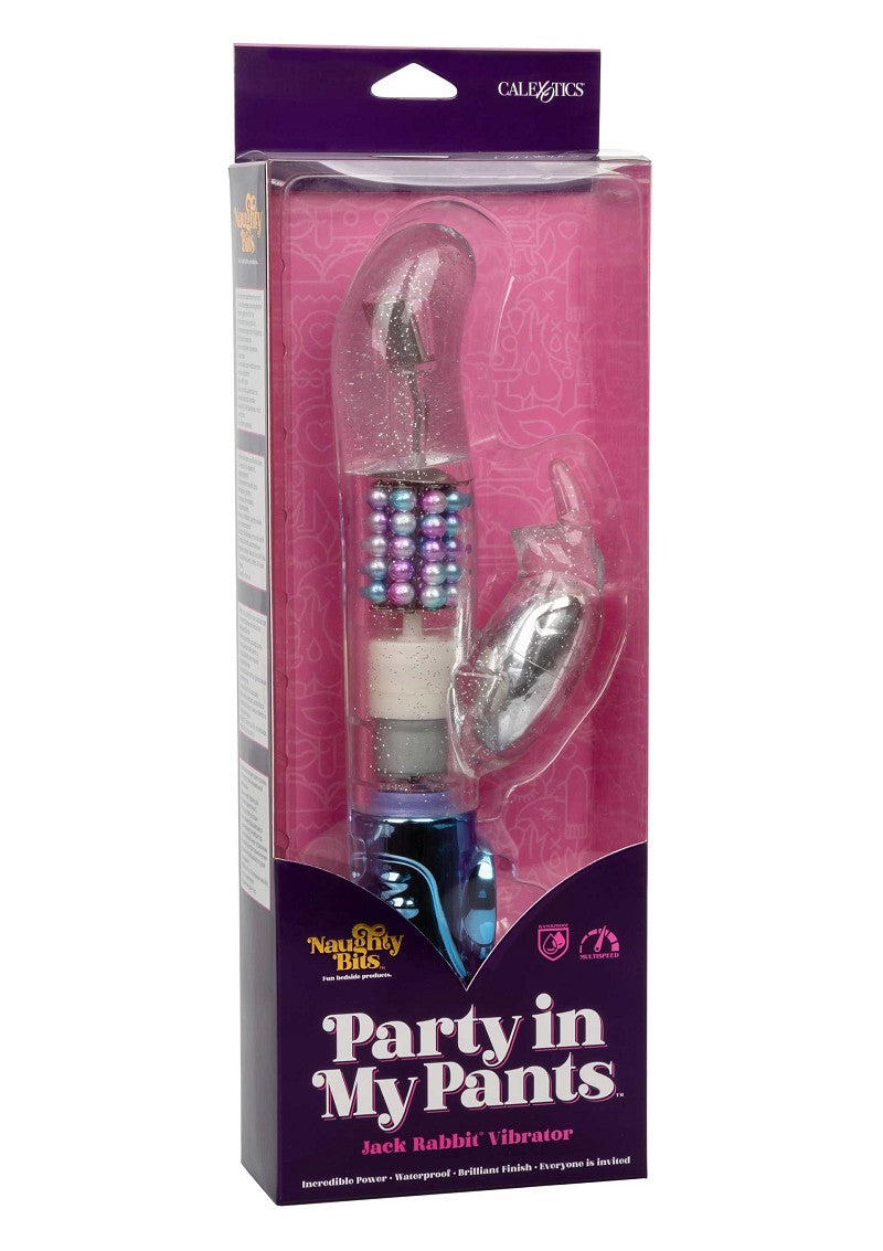 ♀ CalExotics Naughty Bits Party in my Pants Jack Rabbit Vibrator