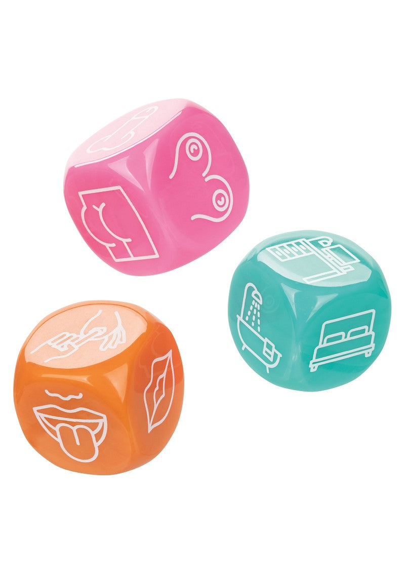 ♂ ♀ CalExotics Naughty Bits Roll With It Icon-Based Sex Dice Game @ Happytoys Sexshop: Toys for Feeling Happy & Easy 😊