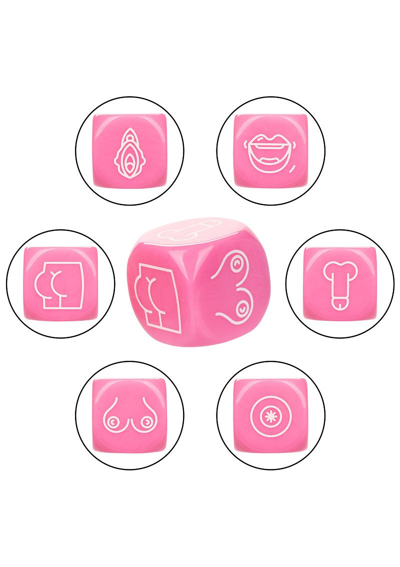 ♂ ♀ CalExotics Naughty Bits Roll With It Icon-Based Sex Dice Game @ Happytoys Sexshop: Toys for Feeling Happy & Easy 😊