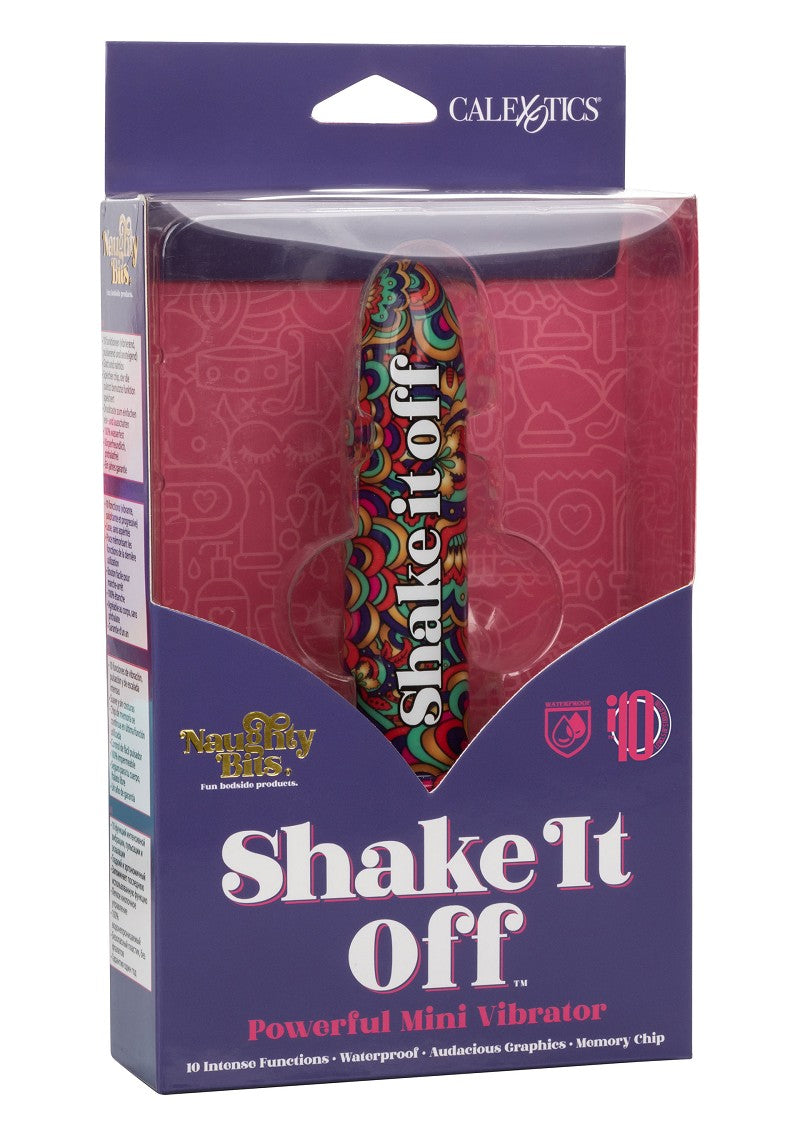 CalExotics Naughty Bits Shake It Off Leistungsstarker Mini-Vibrator