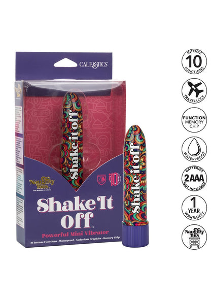 CalExotics Naughty Bits Shake It Off Leistungsstarker Mini-Vibrator