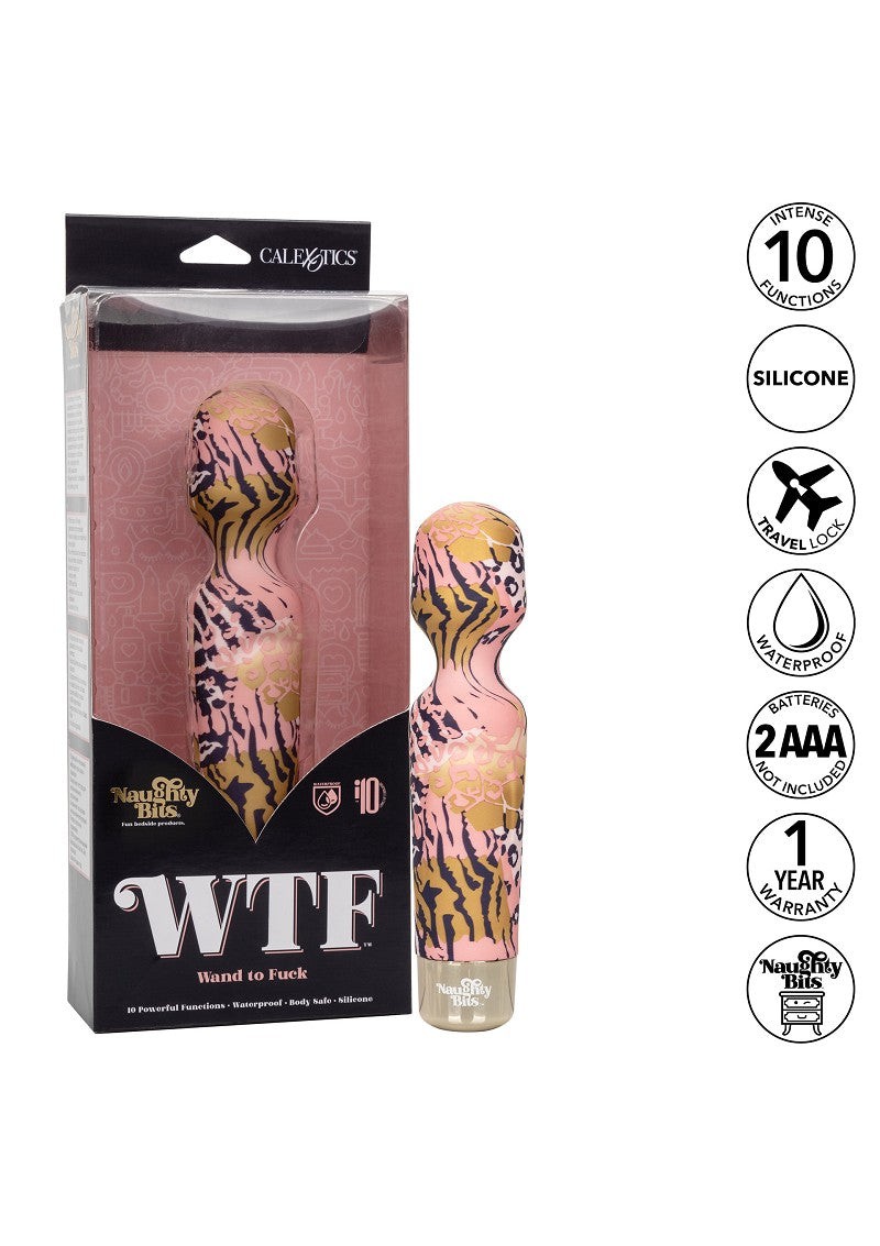 ♀ CalExotics Naughty Bits WTF Wand To Fuck @ Happytoys Sexshop: Toys for Feeling Happy & Easy 😊