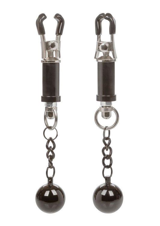 ♀ ♂ CalExotics Nipple Grips Weighted Twist Nipple Clamps @ Happytoys Sexshop: Toys for Feeling Happy & Easy 😊