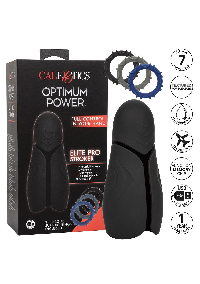 ♂ CalExotics Optimum Power Elite Pro Stroker @ Happytoys Sexshop: Toys for Feeling Happy & Easy 😊