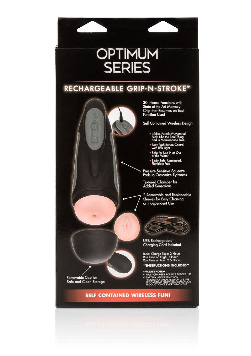 ♂ CalExotics Optimum Power Rechargeable Grip-N-Stroke @ Happytoys Sexshop: Toys for Feeling Happy & Easy 😊