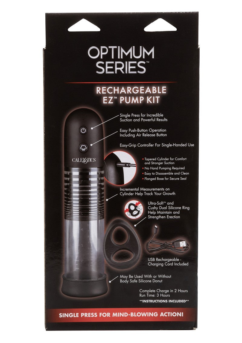 ♂ CalExotics Optimum Series Rechargeable EZ Pump Kit