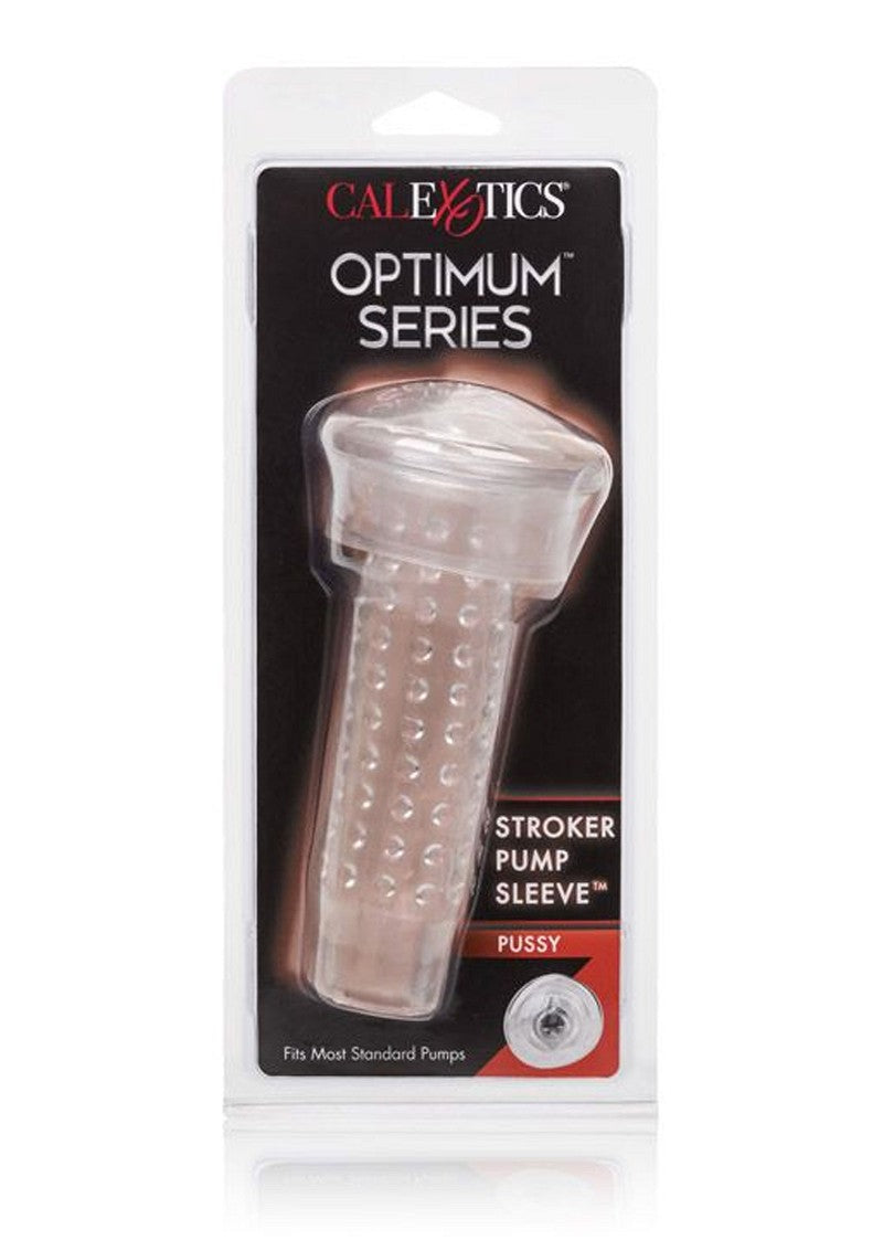 ♂ CalExotics Optimum Series Stroker Pump Sleeve Pussy @ Happytoys Sexshop: Toys for Feeling Happy & Easy 😊