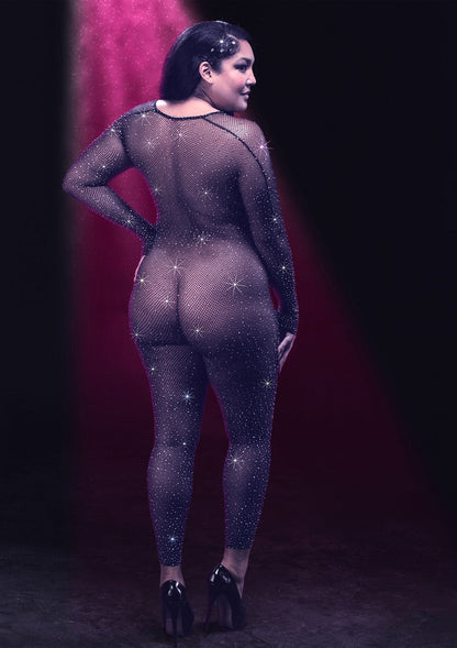 ♀ CalExotics Radiance Plus Size kruisloos Full Body Suit