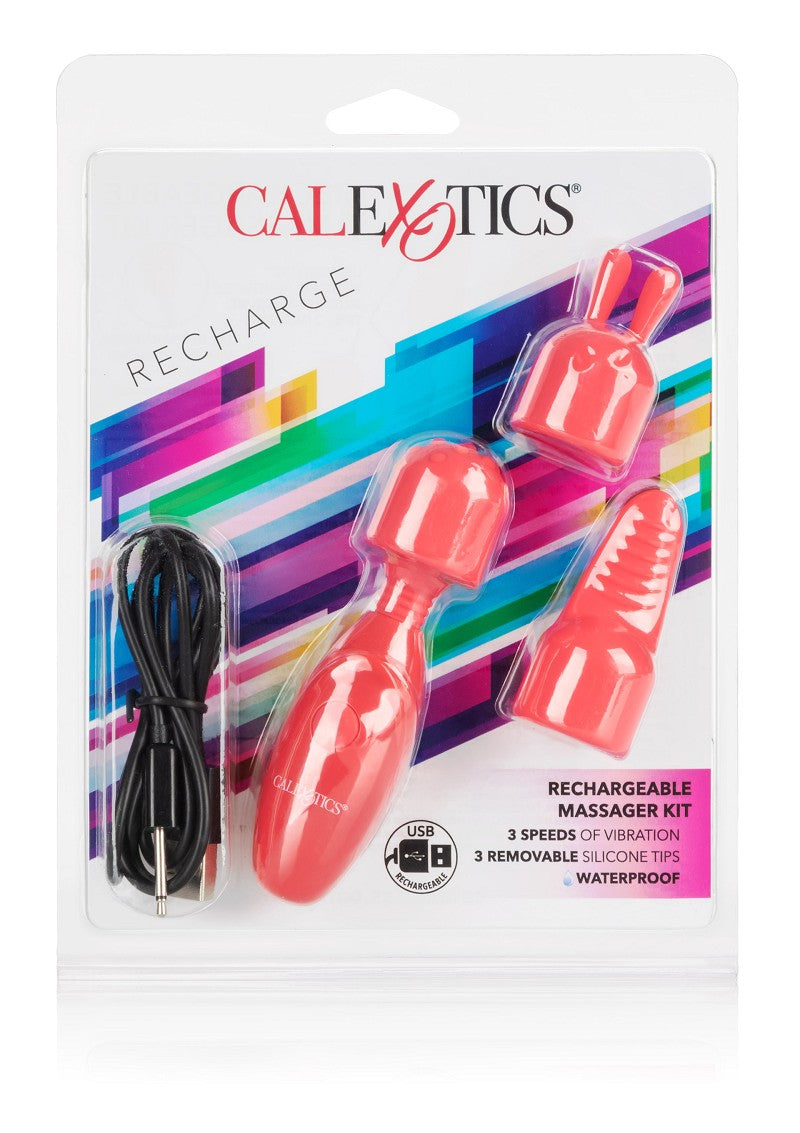 ♀ CalExotics Rechargeable Massager Kit @ Happytoys Sexshop: Toys for Feeling Happy & Easy 😊