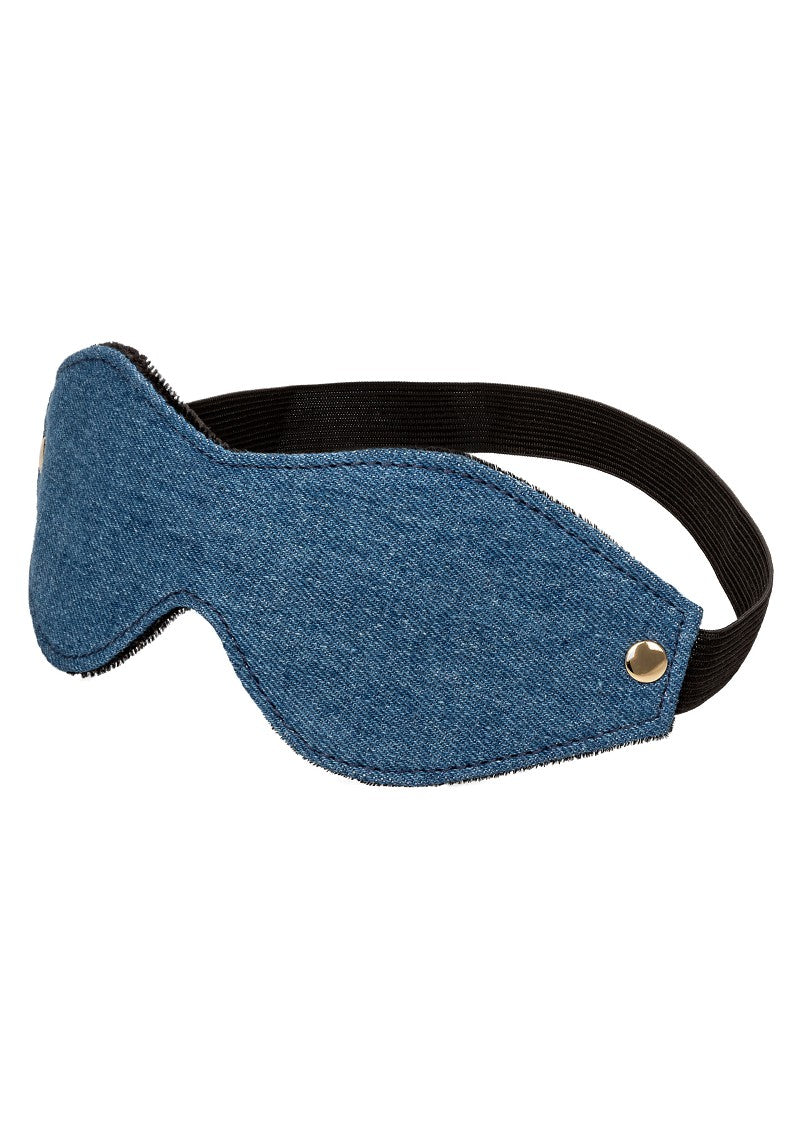 ♂ ♀ CalExotics Ride 'em Premium Denim Collection Eye Mask @ Happytoys Sexshop: Toys for Feeling Happy & Easy 😊