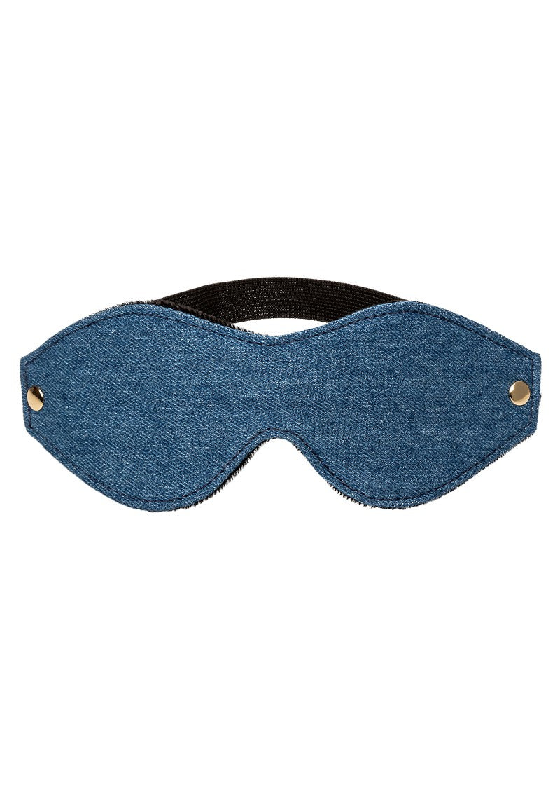 ♂ ♀ CalExotics Ride 'em Premium Denim Collection Eye Mask @ Happytoys Sexshop: Toys for Feeling Happy & Easy 😊