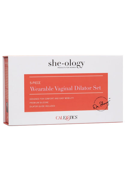 ♀ CalExotics She-ology 5-teiliges tragbares Vaginaldilator-Set