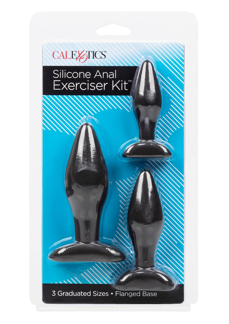 ♂ ♀ CalExotics Silicone Anal Exerciser Kit