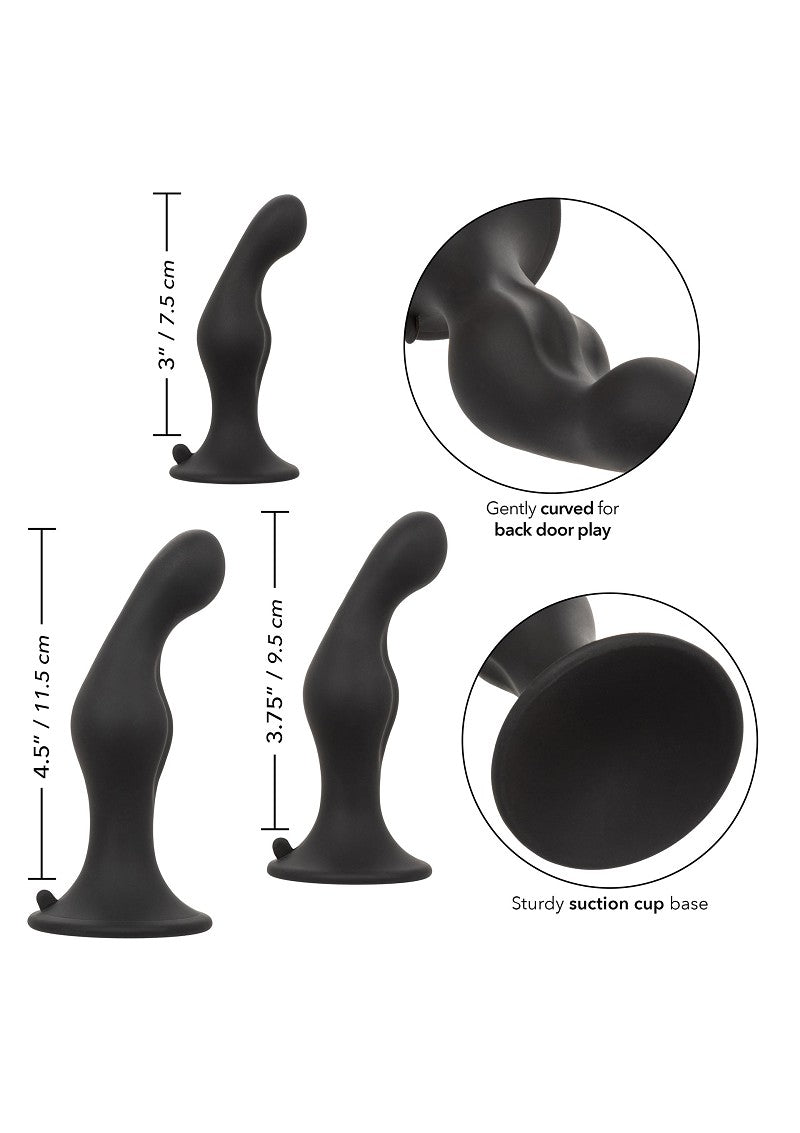 ♂ ♀ CalExotics Silicone Anal Ripple Kit