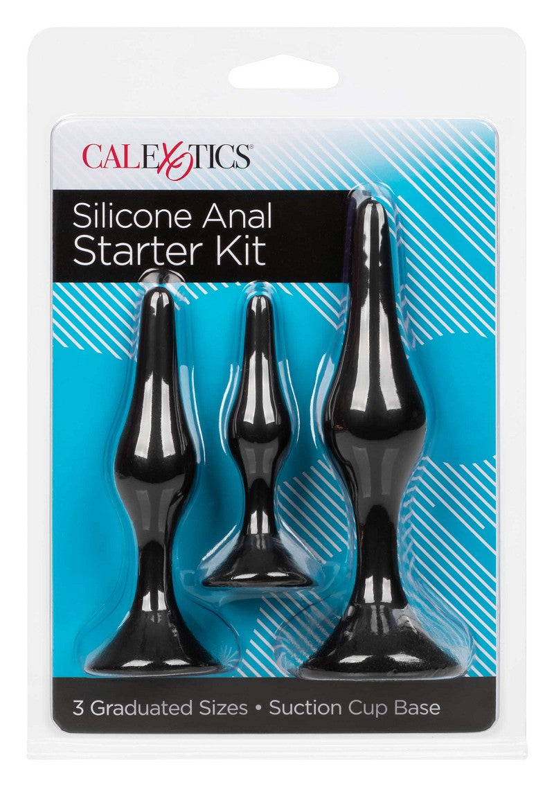 ♂ ♀ CalExotics Silicone Anal Starter Kit