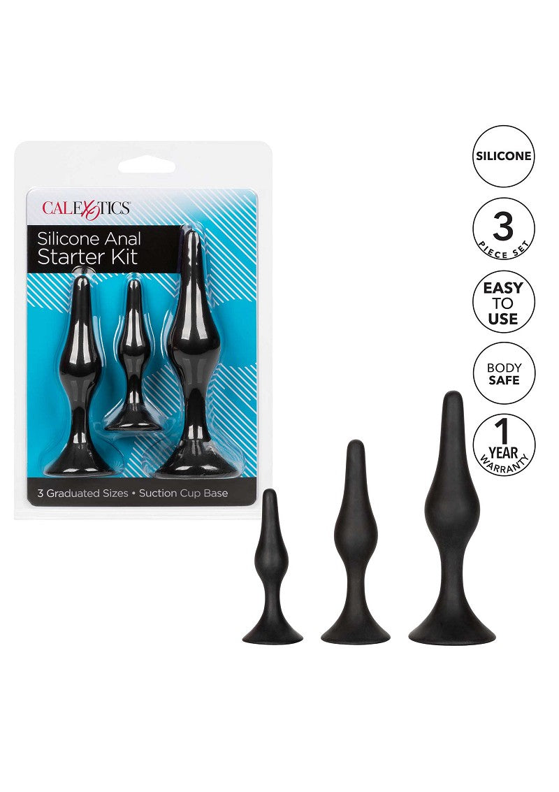 ♂ ♀ CalExotics Silicone Anal Starter Kit @ Happytoys Sexshop: Toys for Feeling Happy & Easy 😊