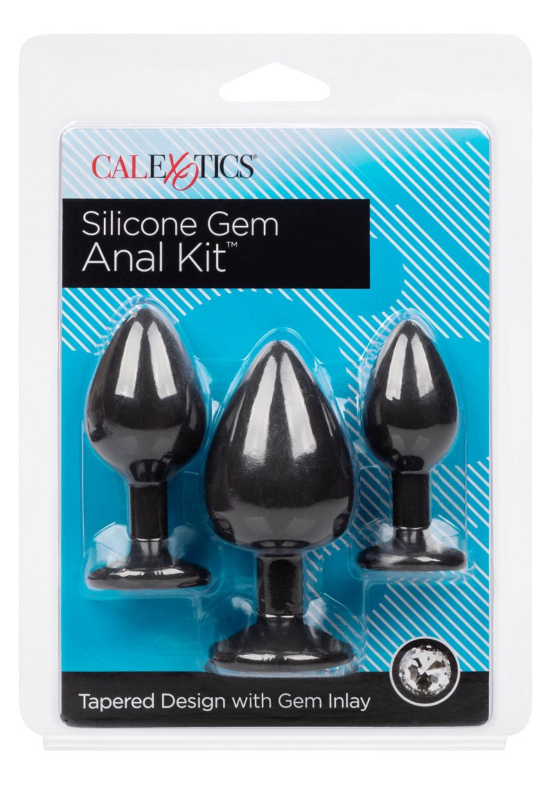 ♂ ♀ CalExotics Silicone Gem Anal Kit