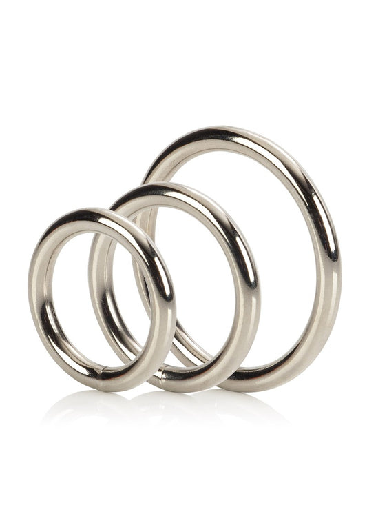 CalExotics Silver Ring - 3 Piece Set