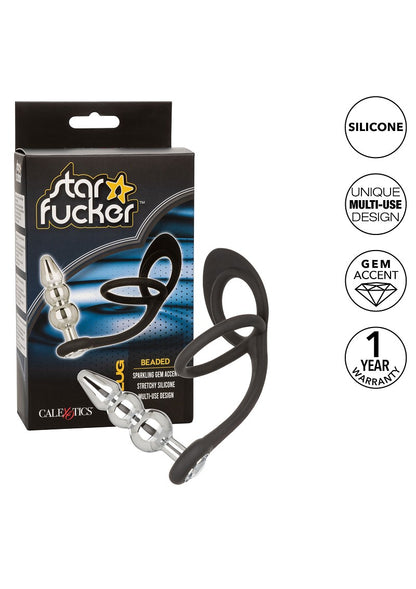 ♂ CalExotics Star Fucker Beaded Plug @ Happytoys Sexshop: Toys for Feeling Happy & Easy 😊