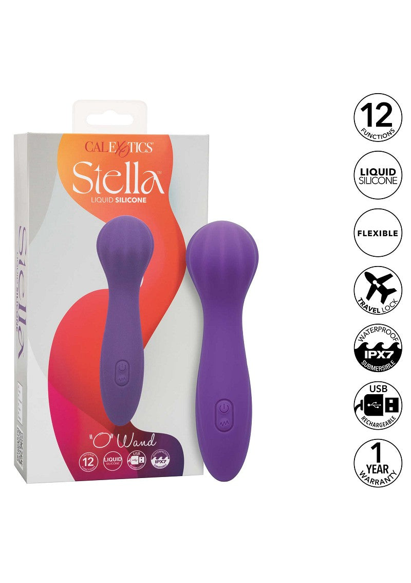 ♂ ♀ CalExotics Stella Liquid Silicone 'O” Wand