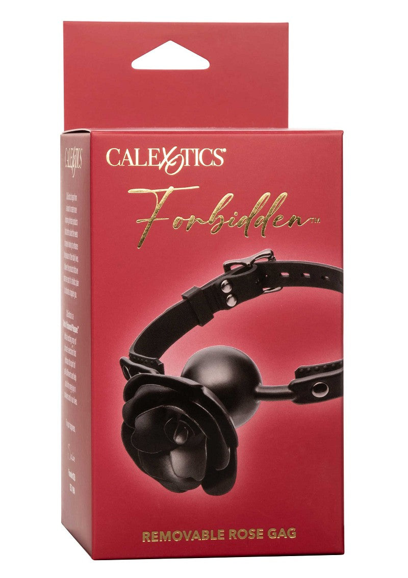 ♀ ♂ CalExotics Forbidden Removable Rose Gag