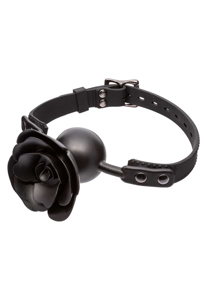 ♀ ♂ CalExotics Forbidden Removable Rose Gag