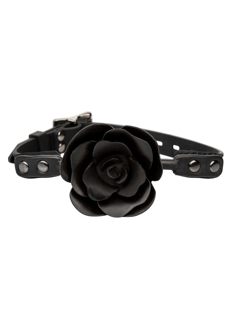 ♀ ♂ CalExotics Forbidden Removable Rose Gag