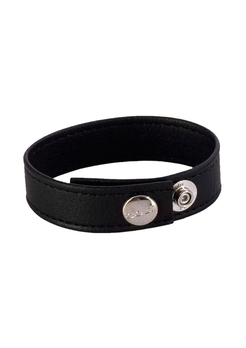 ♂ CalExotics COLT Leather C/B Strap Adjustable 3-Snap