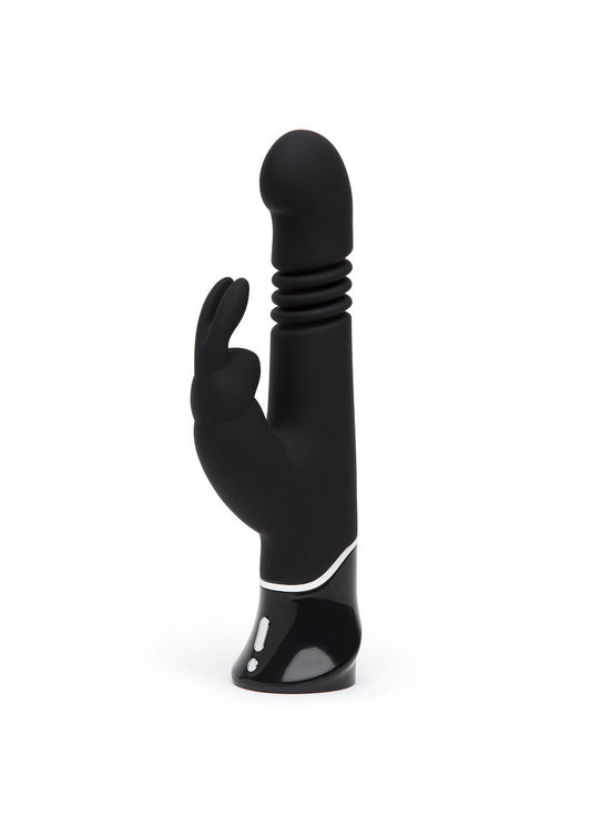 ♀ Fifty Shades of Grey Greedy Girl Rechargeable Thrusting G-Spot Rabbit Vibrator