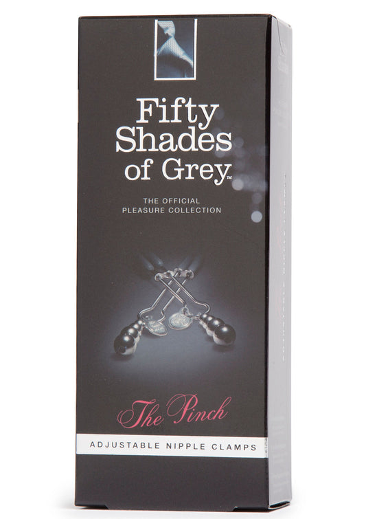 ♀ Fifty Shades of Grey The Pinch Adjustable Nipple Clamps