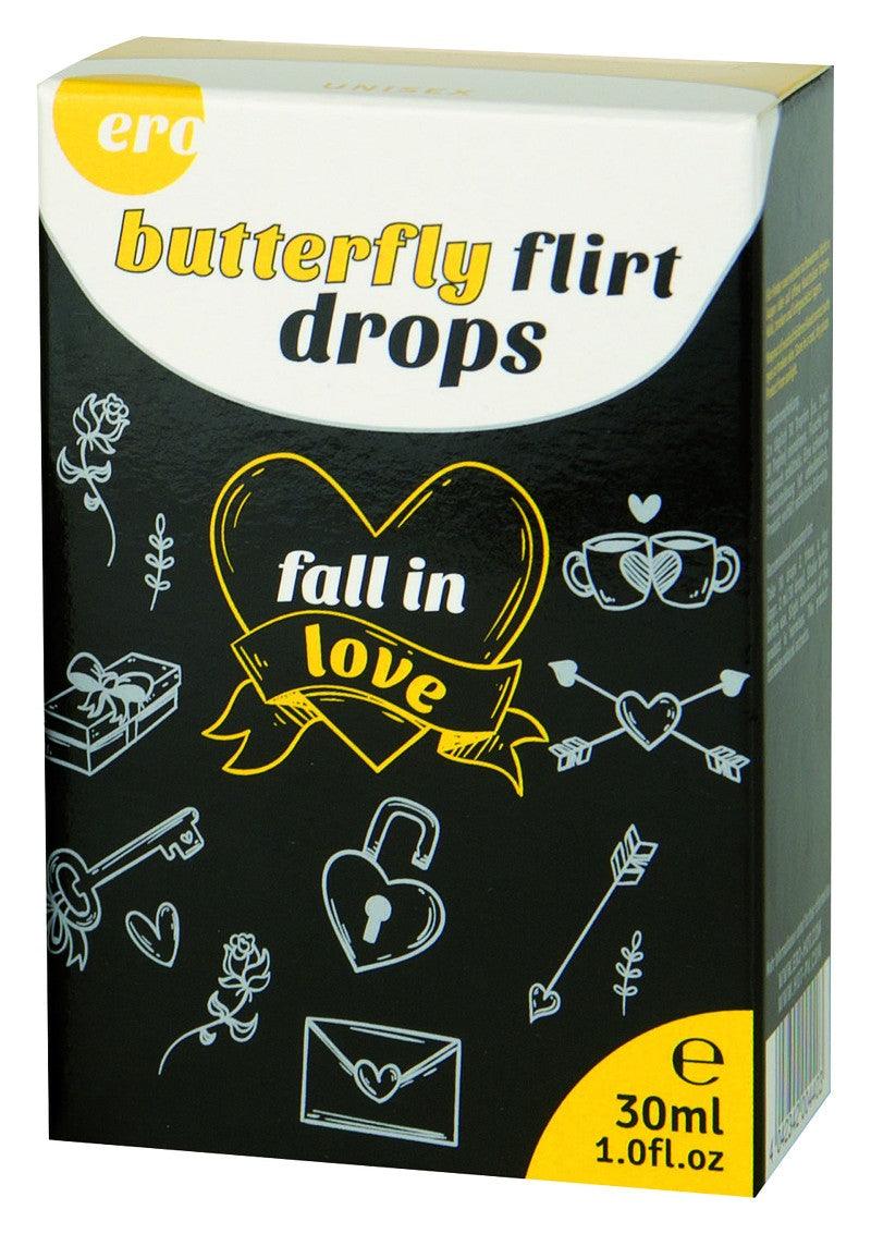 HOT Ero Butterfly Flirt Drops 30ml Happytoys Sexshop: liever Happy dan Easy 😊