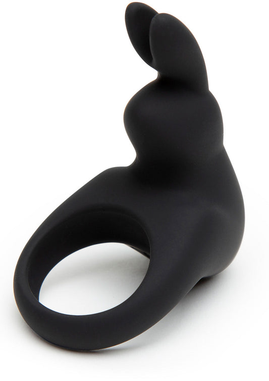 ♂ Happy Rabbit Cock Ring Black