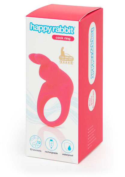 ♂ Happy Rabbit Cock Ring Pink